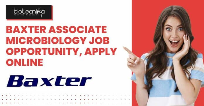 Baxter Associate Microbiology Job