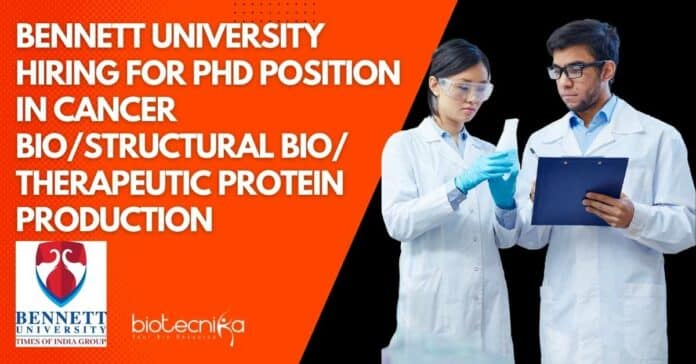 Bennett University Hiring