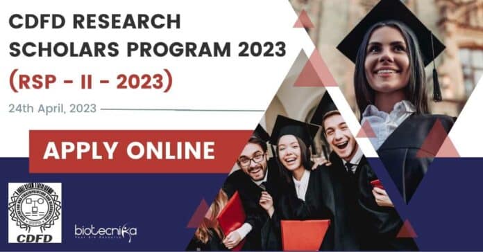 CDFD 2023 Research Scholars Program