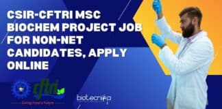 CFTRI MSc Biochem Project