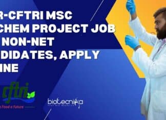 CFTRI MSc Biochem Project
