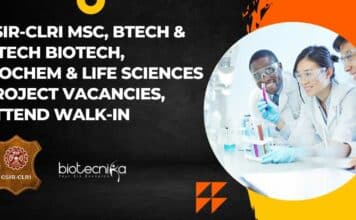 CLRI Project Vacancies 2023