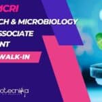 CSIR-CSMCRI MSc Biotech & Microbiology Project Associate Recruitment, Attend Walk-In CSIR-CSMCRI MSc Biotech &