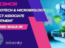 CSIR-CSMCRI MSc Biotech &