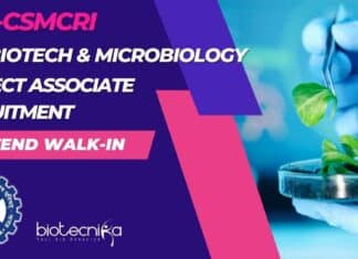 CSIR-CSMCRI MSc Biotech &