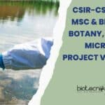 CSIR-CSMCRI Project Associate Vacancies