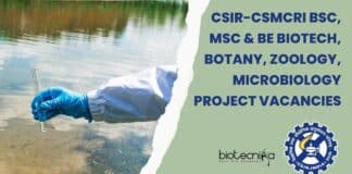 CSIR-CSMCRI Project Associate Vacancies
