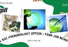 Cargill BSc Microbiology Officer