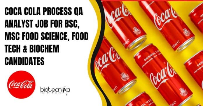 Coca Cola QA Analyst