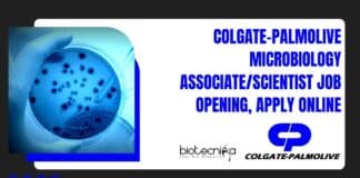 Colgate-Palmolive Microbiology Associate