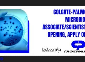 Colgate-Palmolive Microbiology Associate