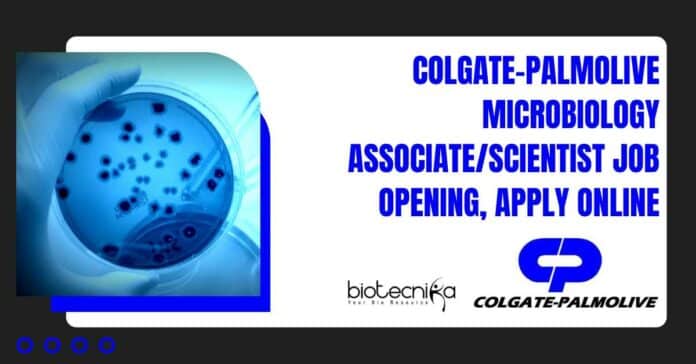 Colgate-Palmolive Microbiology Associate