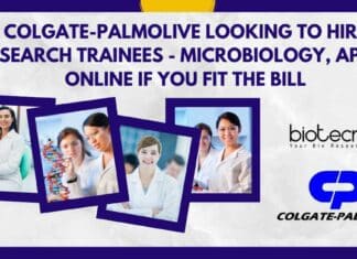 Colgate-Palmolive Research Trainees