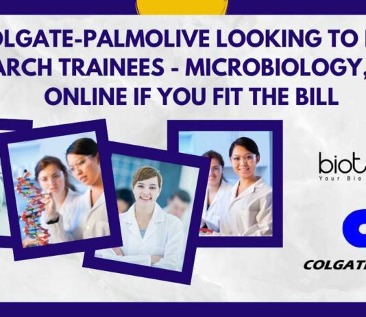 Colgate-Palmolive Research Trainees