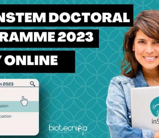DBT-inStem Doctoral Programme 2023