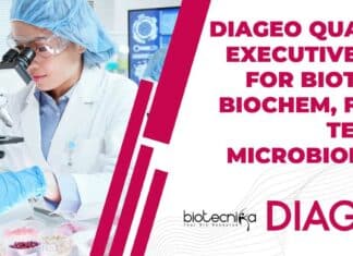 DIAGEO Jobs Quality Executive