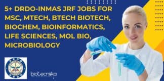 DRDO-INMAS JRF Jobs New