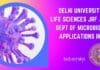 Delhi University MSc Life Sciences JRF Job In Dept of Microbiology, Applications Invited Delhi University MSc JRF