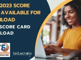 GATE 2023 Score Card