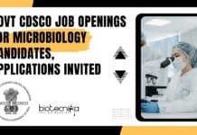 Govt CDSCO Job Openings For Microbiology Candidates, Applications Invited Govt CDSCO Job Openings