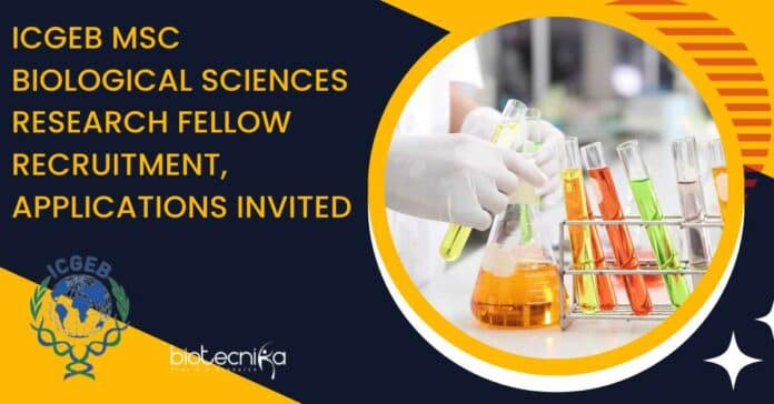 ICGEB MSc Biological Sciences