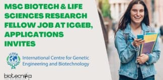 ICGEB Research Vacancy 2023