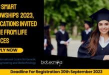 ICGEB Smart Fellowships – September 2023, Applications Invited Online From Life Sciences ICGEB Smart Fellowships 2023