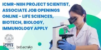 ICMR-NIIH Project Scientist