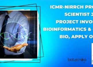 ICMR-NIRRCH Project Scientist Job