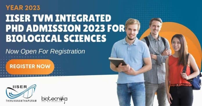 IISER TVM 2023 Integrated