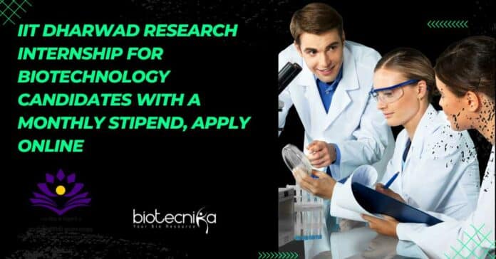 IIT Dharwad Research Internship