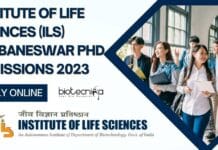 Institute of Life Sciences (ILS) Bhubaneswar PhD Admissions 2023 – Apply Online ILS PhD Admission 2023 Updated