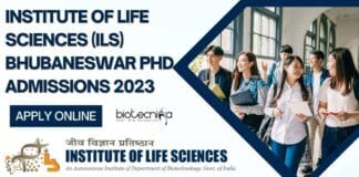 ILS PhD Admission 2023 Updated
