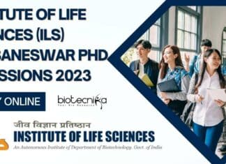 ILS PhD Admission 2023 Updated