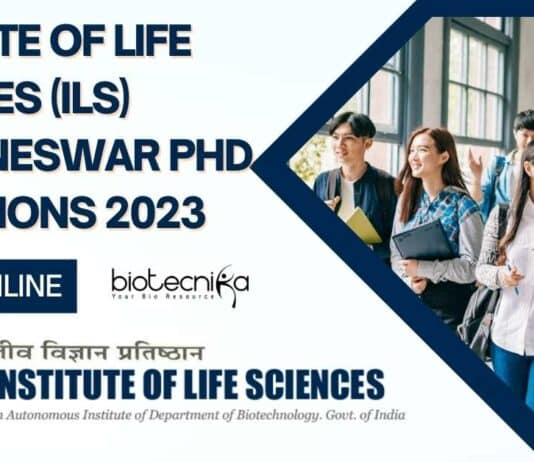 ILS PhD Admission 2023 Updated