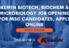 Kemin Biotech, Biochem & Microbiology Job Opening For MSc Candidates, Apply Online Kemin Associate Post