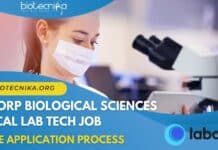 Labcorp Biological Sciences Medical Lab Tech Job, Online Application Process Labcorp Biological Sciences Medical