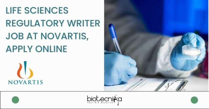 Life Sciences Regulatory Writer
