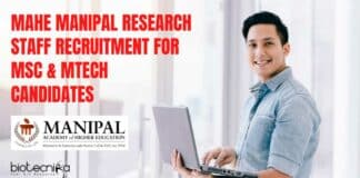 MAHE Manipal Research Staff