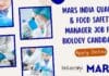 MARS India Quality & Food Safety Manager Job For Biology Candidates, Apply Online MARS India Quality