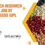 MSc Biotech Research Associate