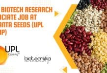 MSc Biotech Research Associate Job at Advanta Seeds (UPL Group) MSc Biotech Research Associate