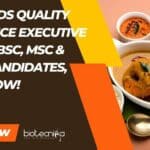 MTR Foods Quality Assurance