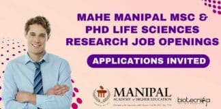 Manipal Research Jobs Recruitment