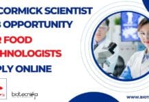 McCormick Scientist Job Opportunity For Food Technologists, Apply Online McCormick Scientist Job Opportunity