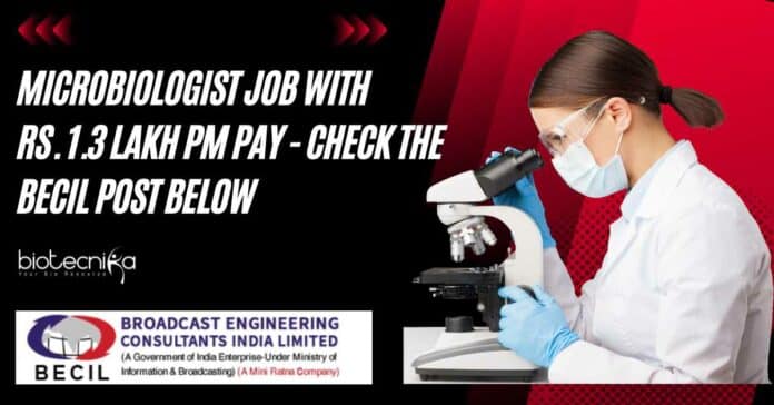 Microbiologist Jobs India 2023