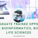NCBS Graduate Trainee Job