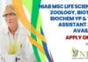 NIAB MSc Life Sciences, Zoology, Biotech, Biochem YP & Tech Assistant Jobs Available, Apply Online NIAB Jobs 2023