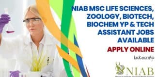 NIAB Jobs 2023