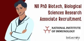 NII PhD Biotech